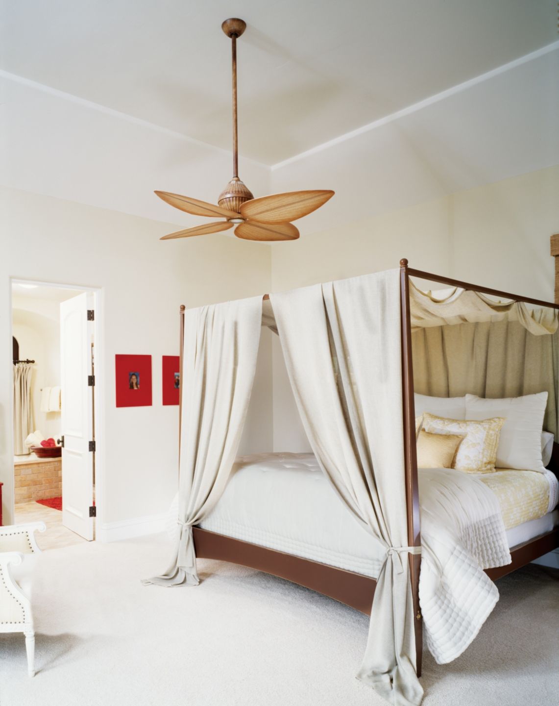 Traditional White Bedroom - Luxe Interiors + Design