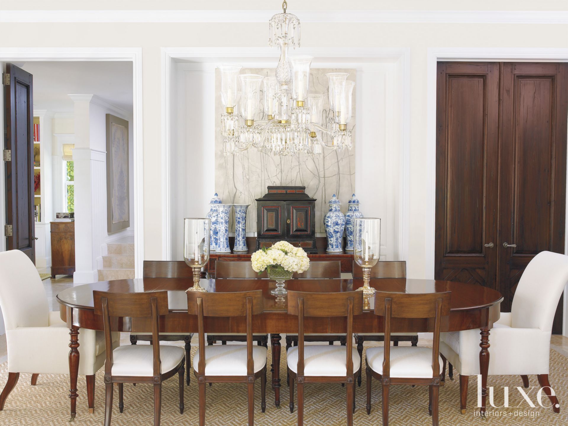 Traditional Dining Room - Luxe Interiors + Design