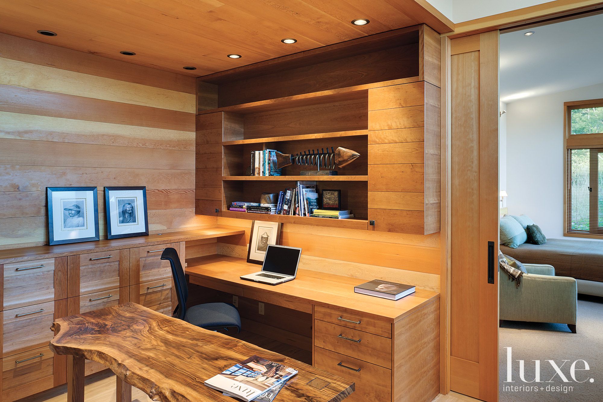Wood Wall Office Ideas at Marc Rogers blog