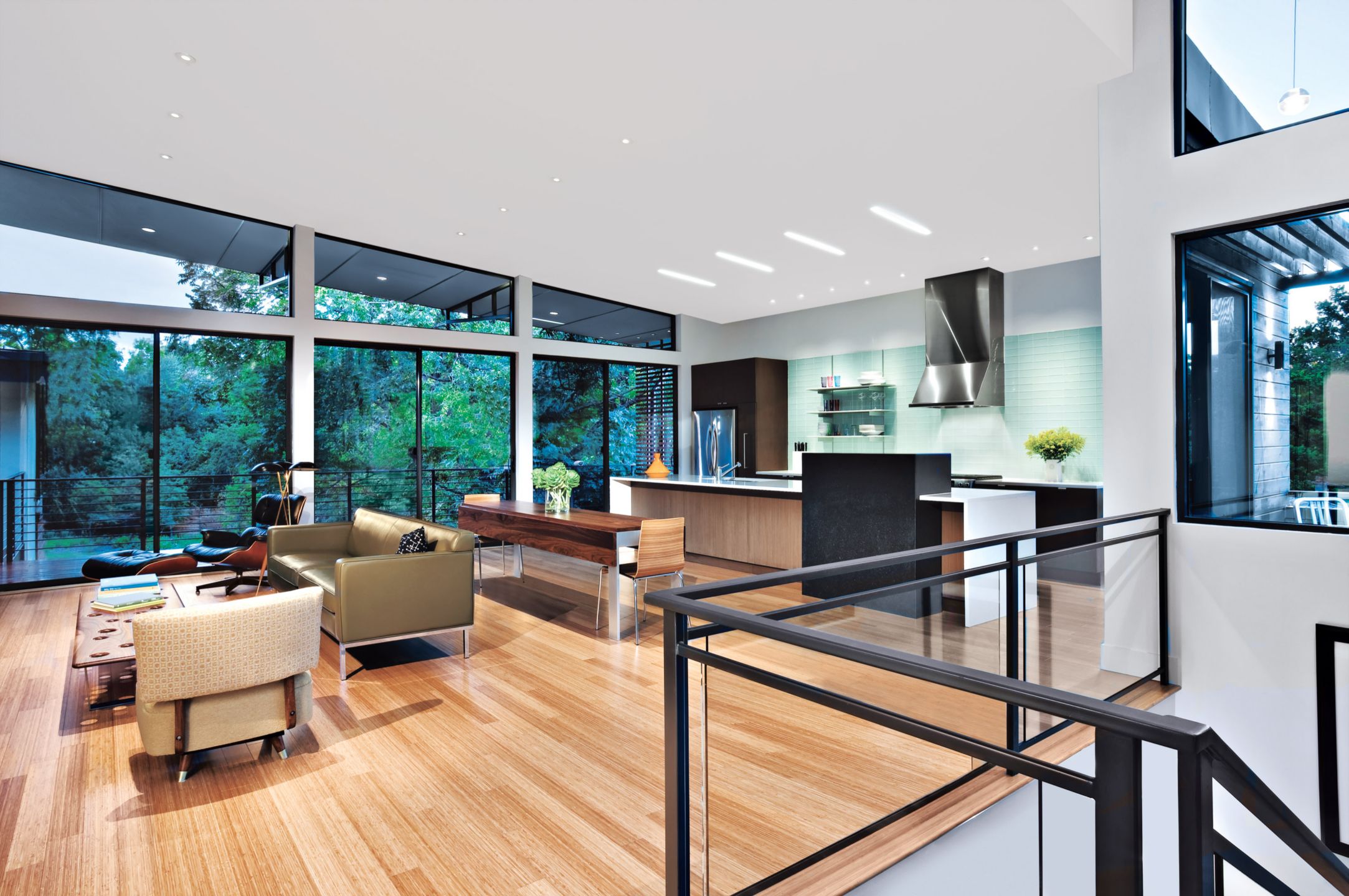 Open Family Room Luxe Interiors + Design