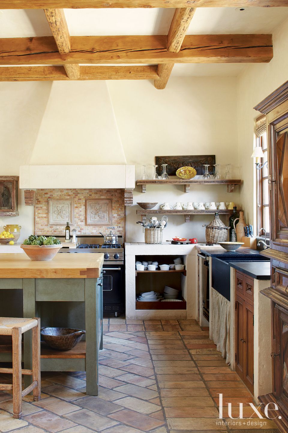 French Country Interior Design Kitchen