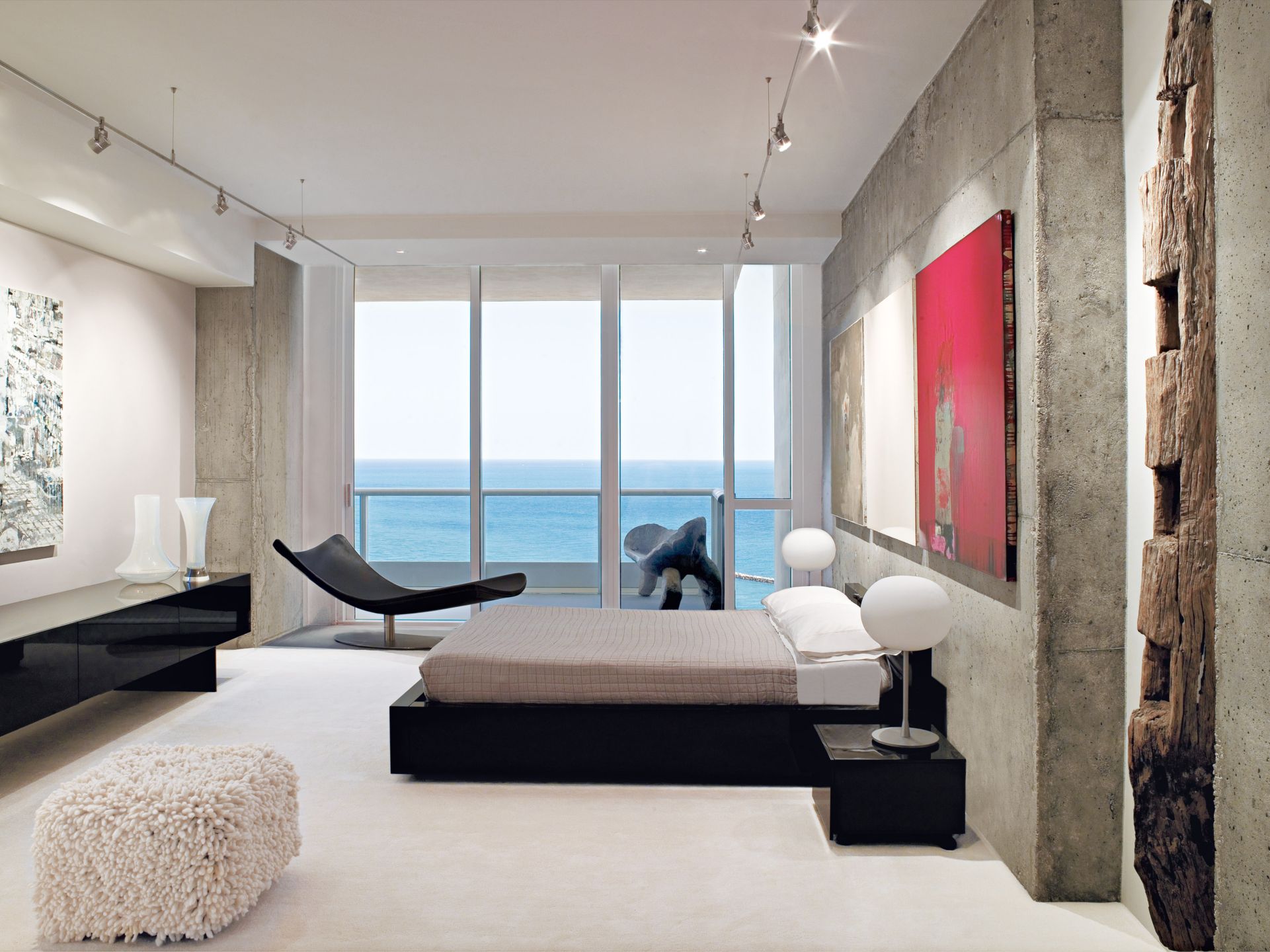 Modern Neutral Bedroom Luxe Interiors + Design