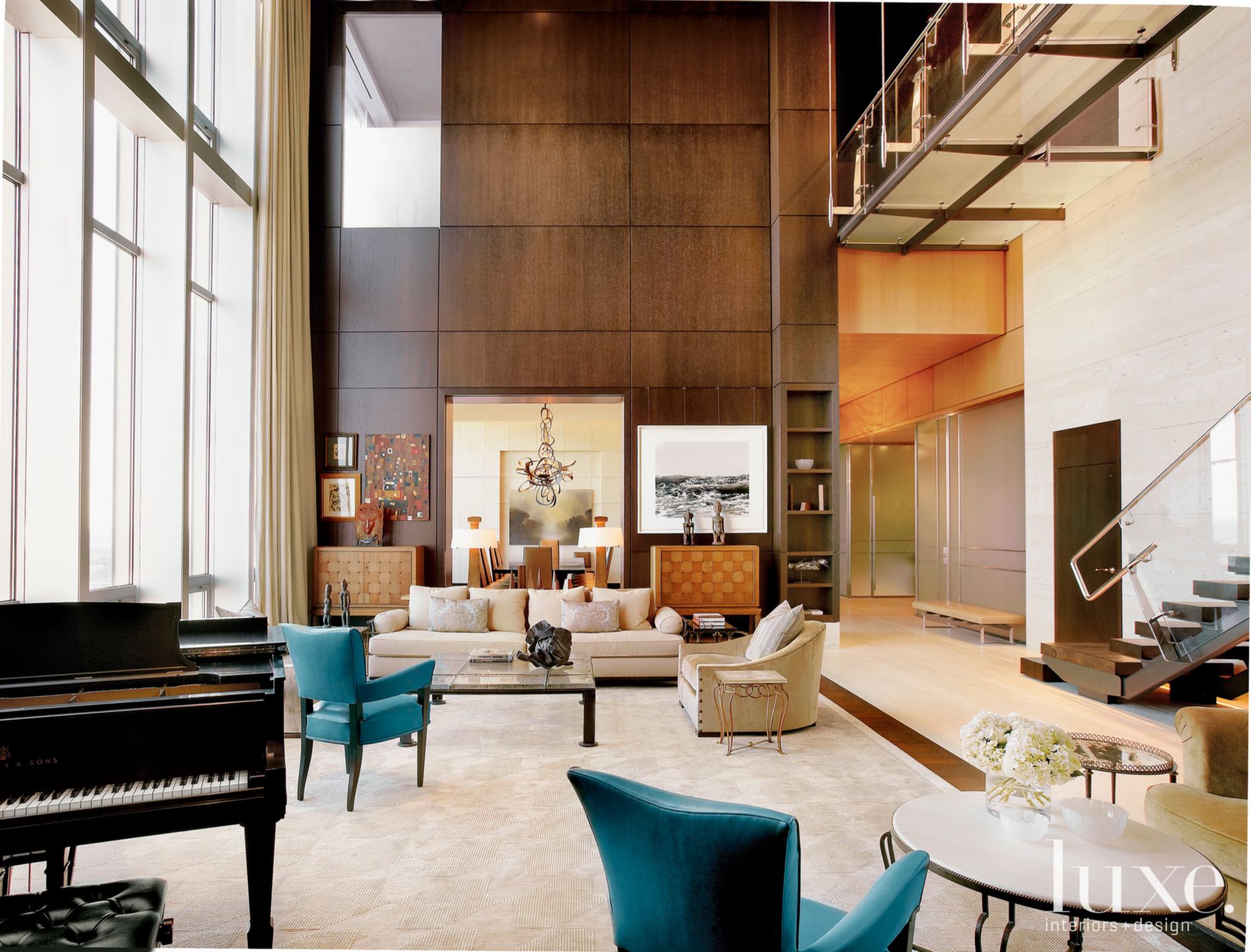 Chic City Living Room - Luxe Interiors + Design