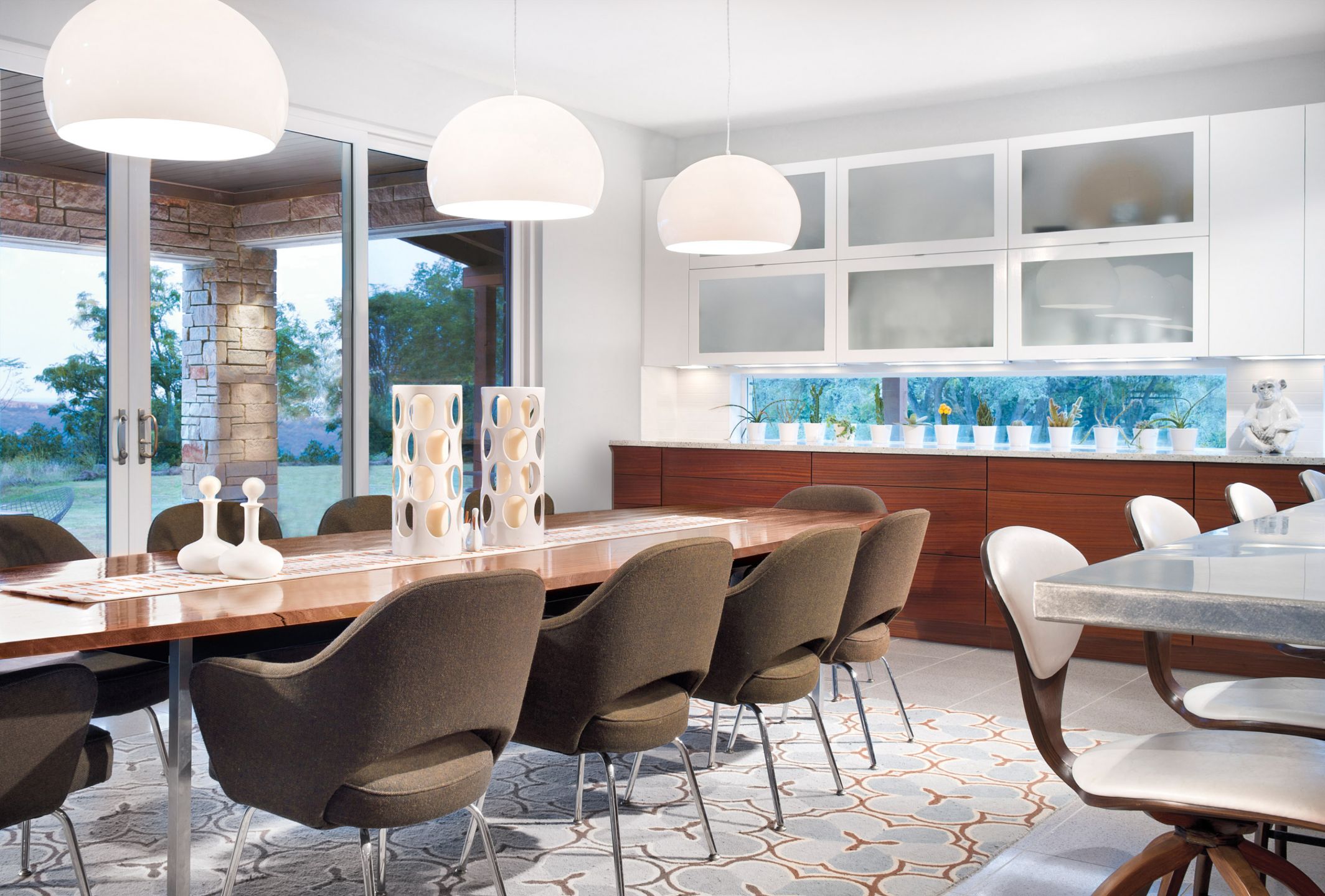 Modern Neutral Dining Room