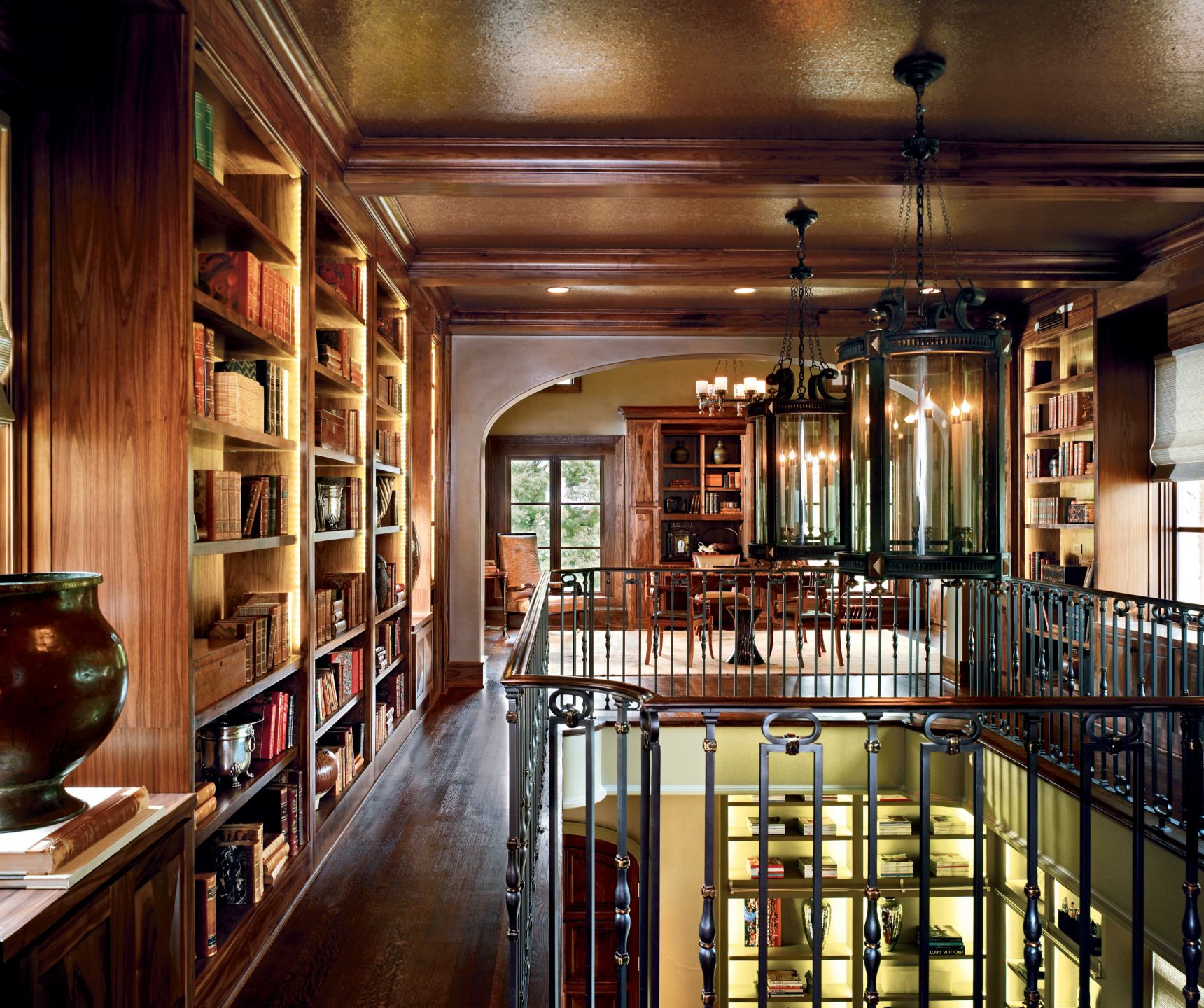 Traditional Library Design at Donna Bull blog