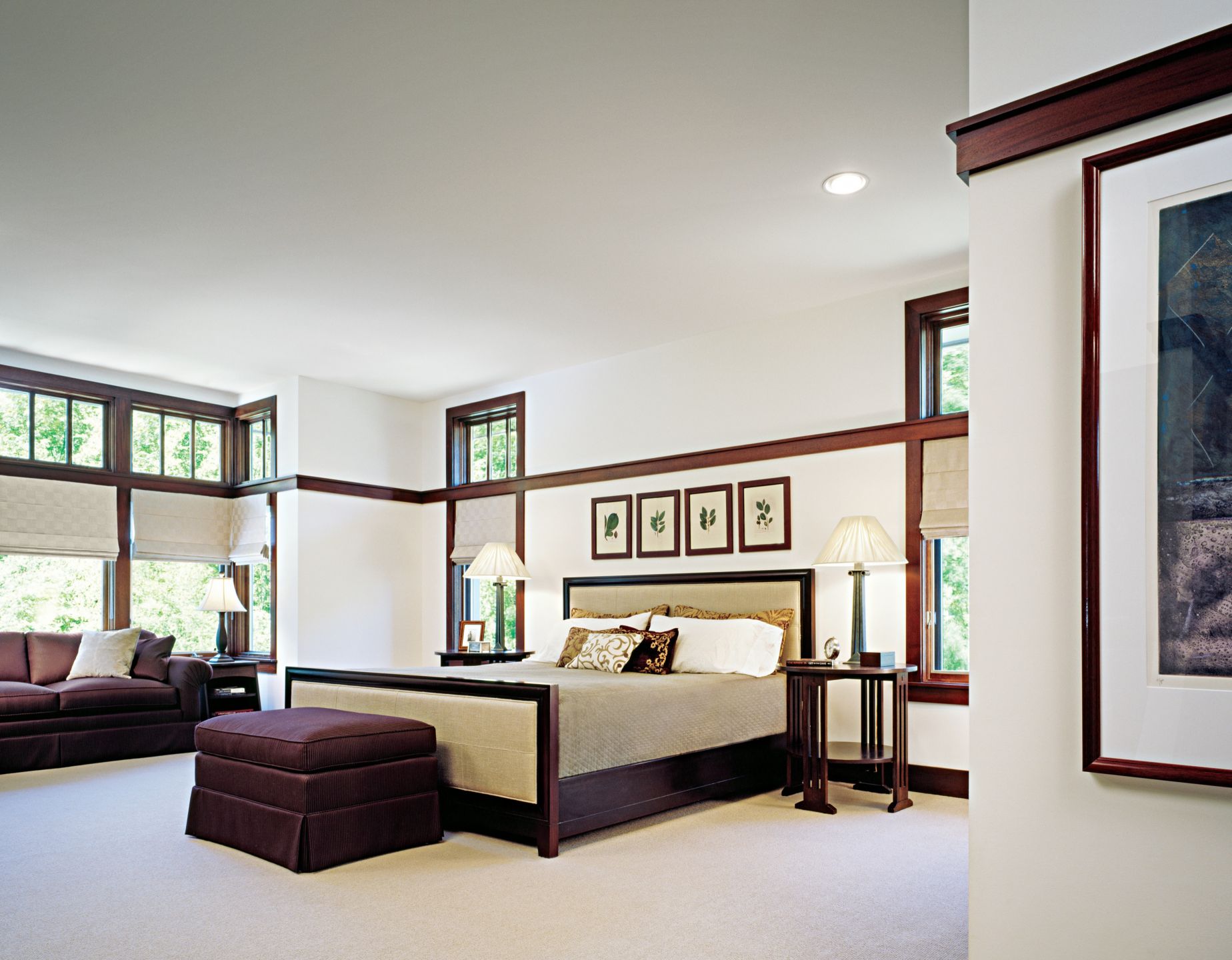 Traditional White Bedroom - Luxe Interiors + Design