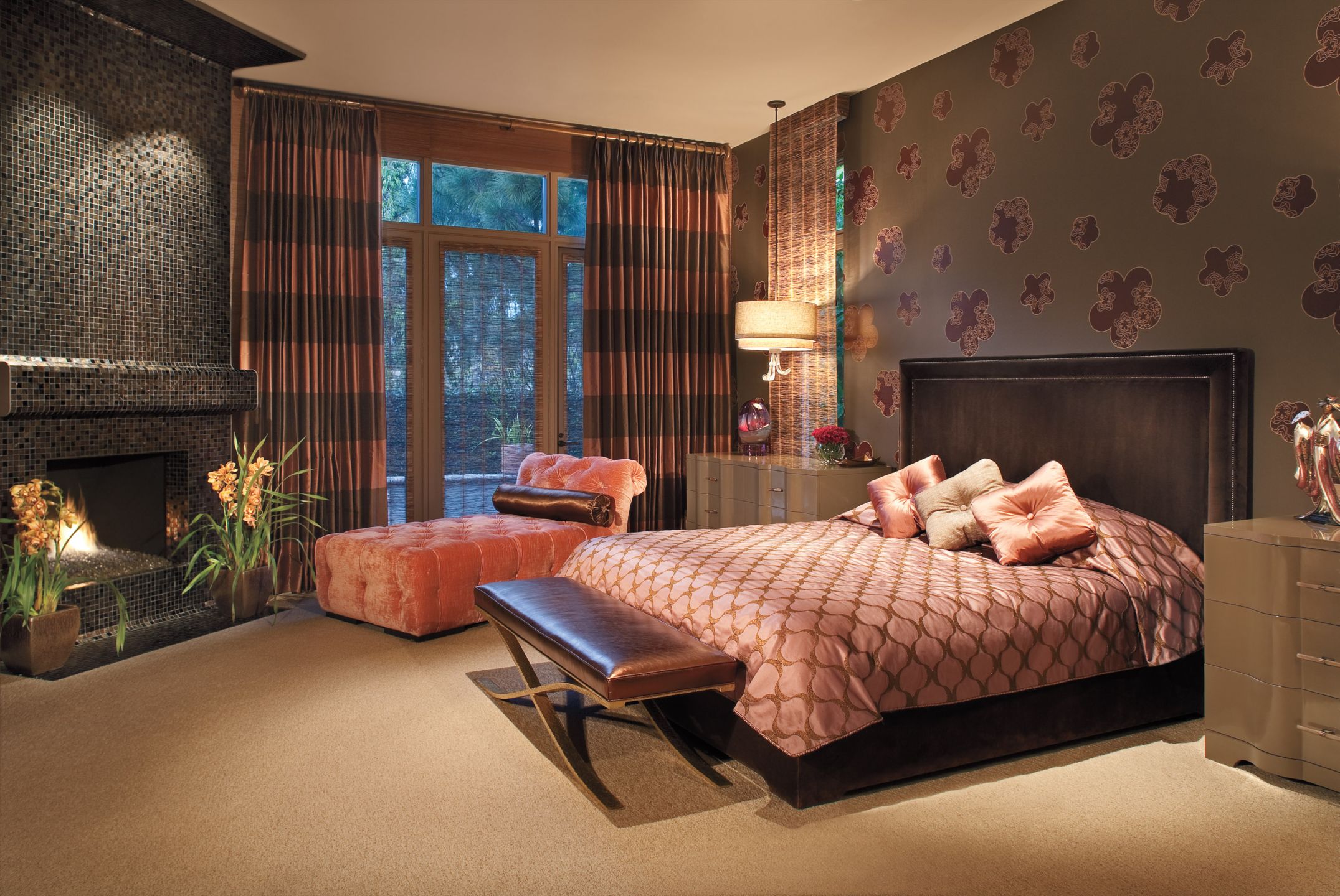 Glamorous Master Bedroom Luxe Interiors + Design