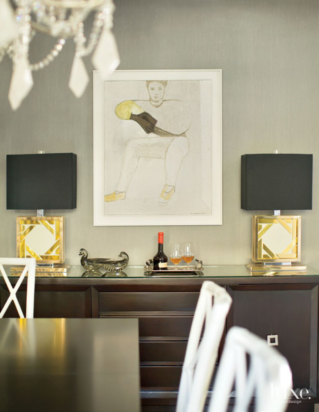 Contemporary Dining Room Luxe Interiors + Design