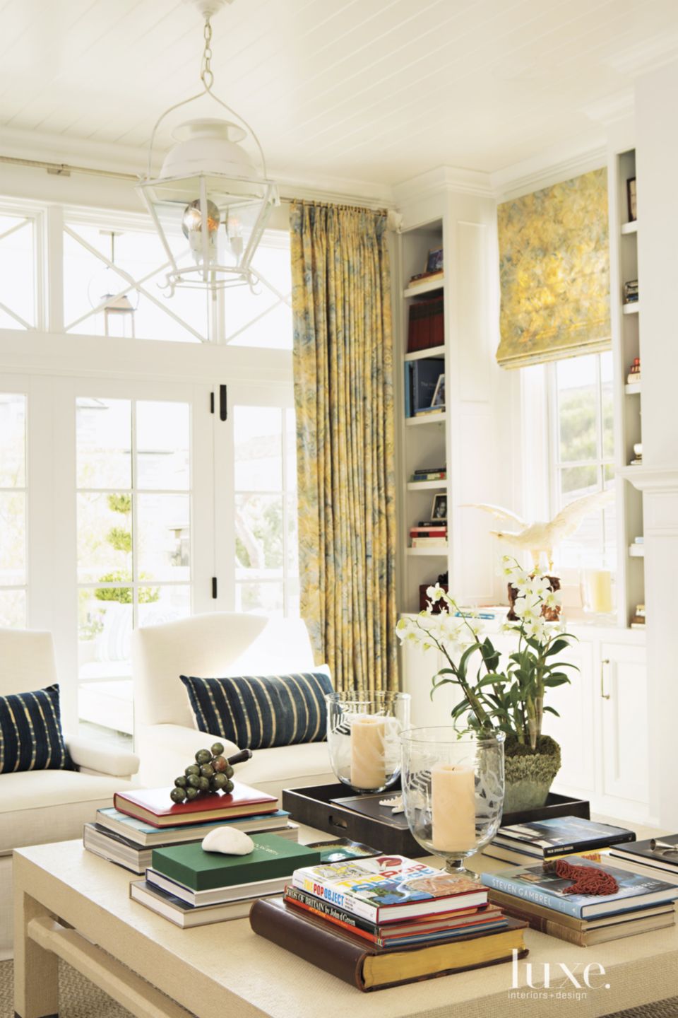 Contemporary Living Room Luxe Interiors + Design